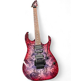 Used Ibanez RG470 Crimson Red Burst Solid Body Electric Guitar