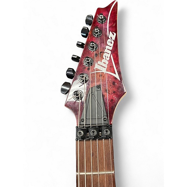 Used Ibanez RG470 Crimson Red Burst Solid Body Electric Guitar