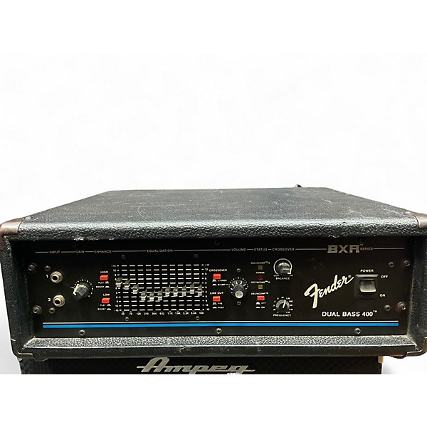 Used Fender BXR Dual Bass 400 Bass Amp Head