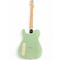 Used Squier Paranormal Baritone Cabronita Telecaster Surf Green Solid Body Electric Guitar