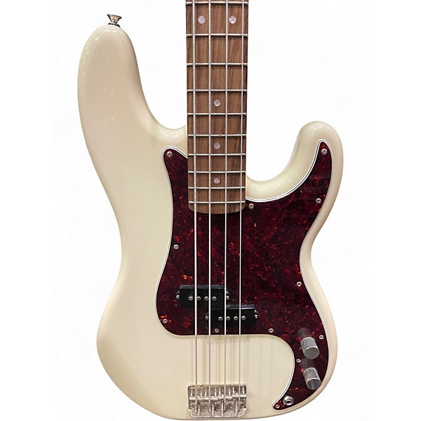 Used Squier Classic Vibe 1960S Precision Bass Olympic White Electric Bass Guitar
