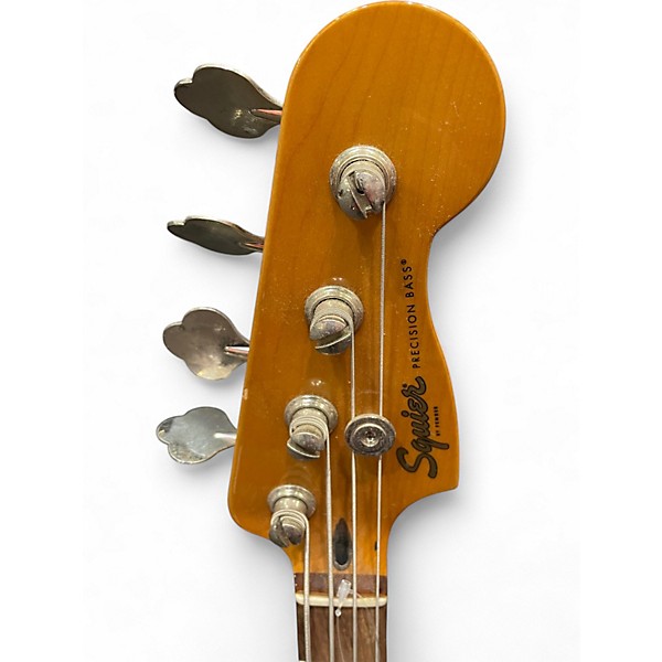 Used Squier Classic Vibe 1960S Precision Bass Olympic White Electric Bass Guitar