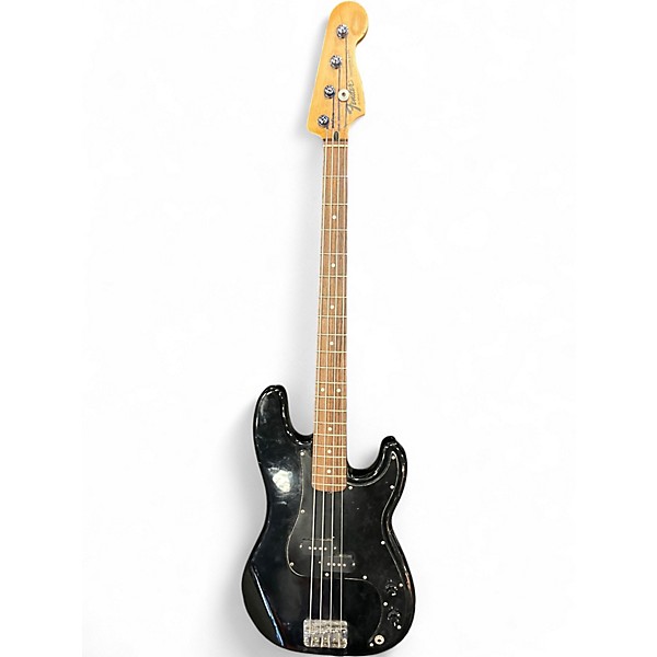 Used Fender Player Precision Bass Black Electric Bass Guitar