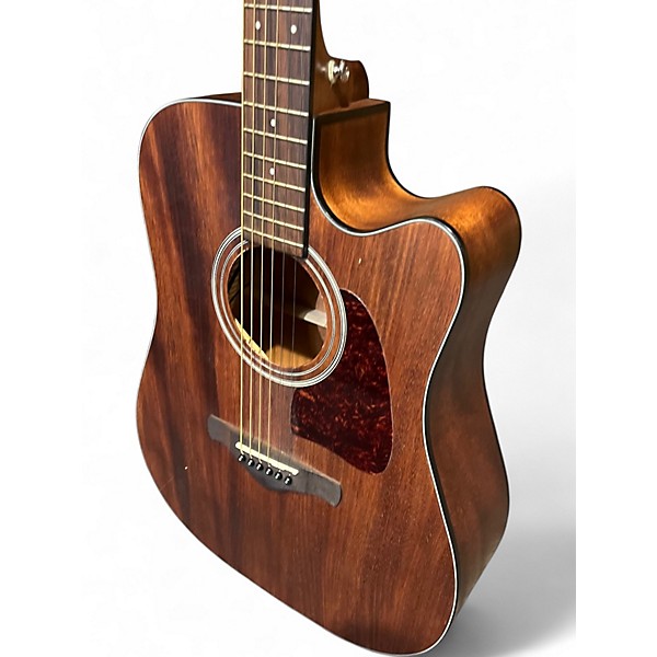 Used Ibanez AW54CE Mahogany Acoustic Electric Guitar