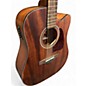 Used Ibanez AW54CE Mahogany Acoustic Electric Guitar