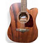 Used Ibanez AW54CE Mahogany Acoustic Electric Guitar