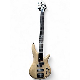 Used Ibanez SR655 Natural Electric Bass Guitar