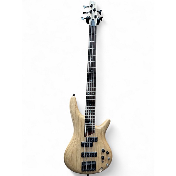 Used Ibanez SR655 Natural Electric Bass Guitar