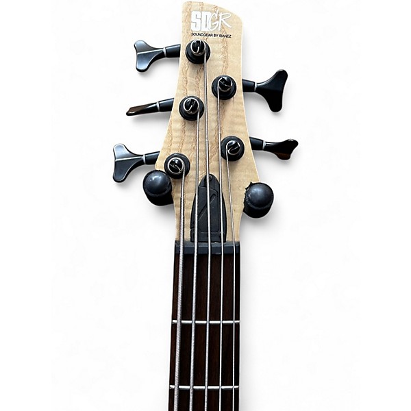 Used Ibanez SR655 Natural Electric Bass Guitar
