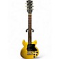 Used Gibson Les Paul Standard Double Cut Worn TV Yellow Solid Body Electric Guitar thumbnail