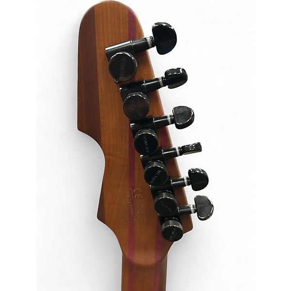 Used Schecter Guitar Research AVENGER EXOTIC ZIRICOTE Natural Solid Body Electric Guitar