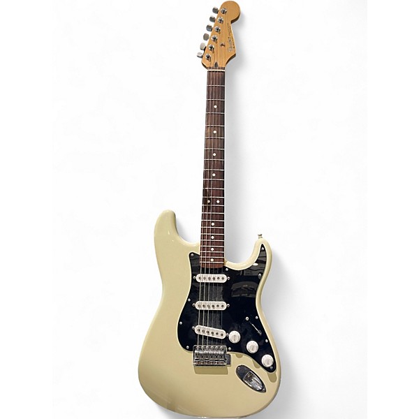Used Fender Standard Stratocaster Vintage White Solid Body Electric Guitar
