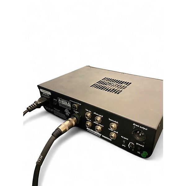 Used Acoustic B600HD 600W Bass Amp Head
