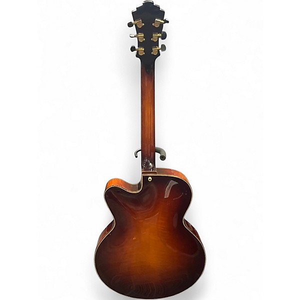 Used Eastman AR880CE John Pisano 2 Color Sunburst Acoustic Guitar