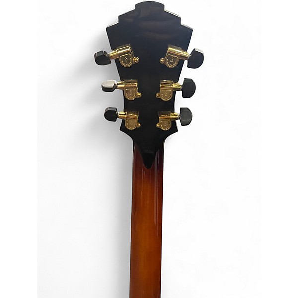 Used Eastman AR880CE John Pisano 2 Color Sunburst Acoustic Guitar