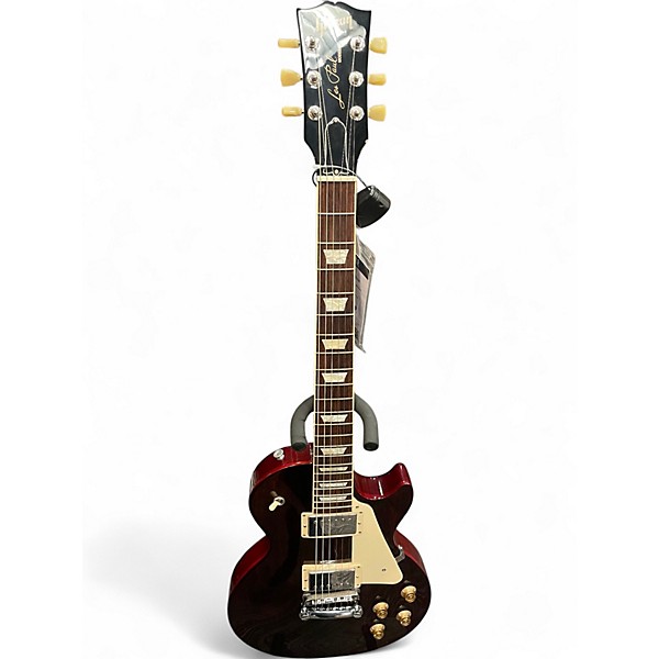 Used Gibson Les Paul Studio Cherry Solid Body Electric Guitar