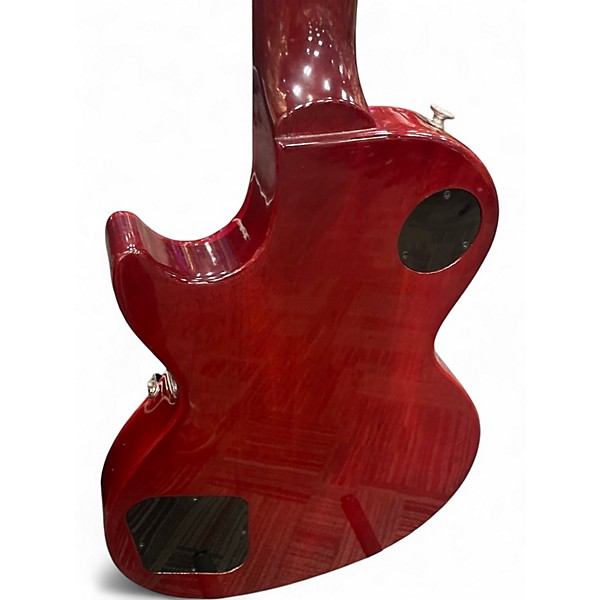 Used Gibson Les Paul Studio Cherry Solid Body Electric Guitar
