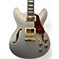 Used Ibanez AS73G Metallic Silver Hollow Body Electric Guitar