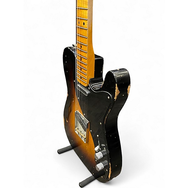 Used 2019 Fender THINLINE LOADED NOCASTER 2 Color Sunburst Solid Body Electric Guitar