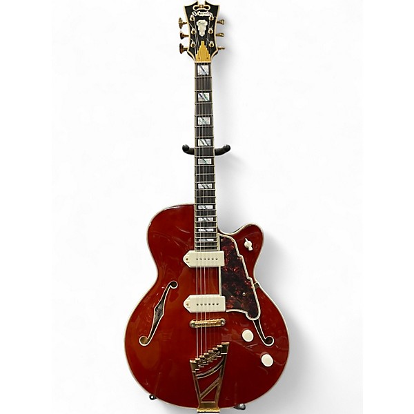 Used 2020s D'Angelico EXCEL 59 Maroon Hollow Body Electric Guitar