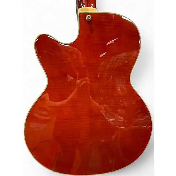 Used 2020s D'Angelico EXCEL 59 Maroon Hollow Body Electric Guitar