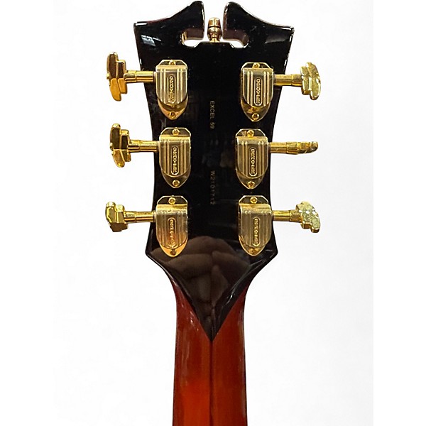 Used 2020s D'Angelico EXCEL 59 Maroon Hollow Body Electric Guitar