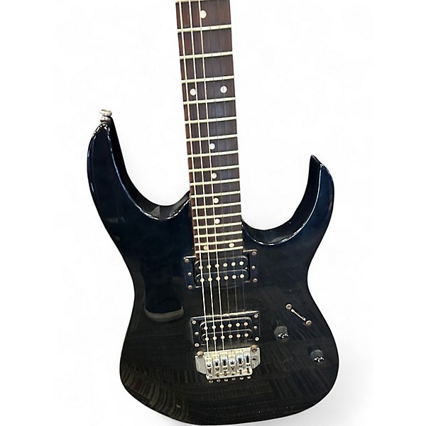 Used 2003 Ibanez RG120 Black Solid Body Electric Guitar