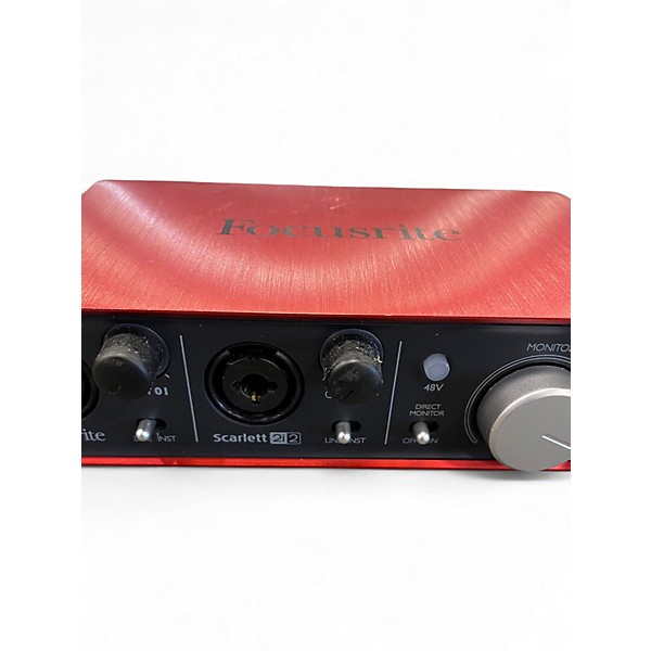 Used Focusrite Scarlett 2i2 Audio Interface