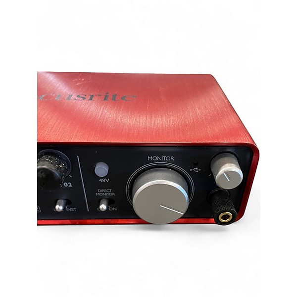 Used Focusrite Scarlett 2i2 Audio Interface