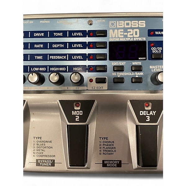 Used BOSS ME20 Guitar Multi Effect Processor