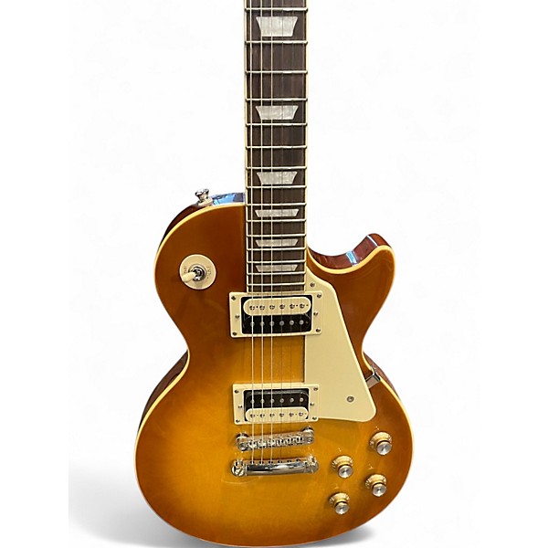Used Epiphone Les Paul Classic Iced Tea Solid Body Electric Guitar