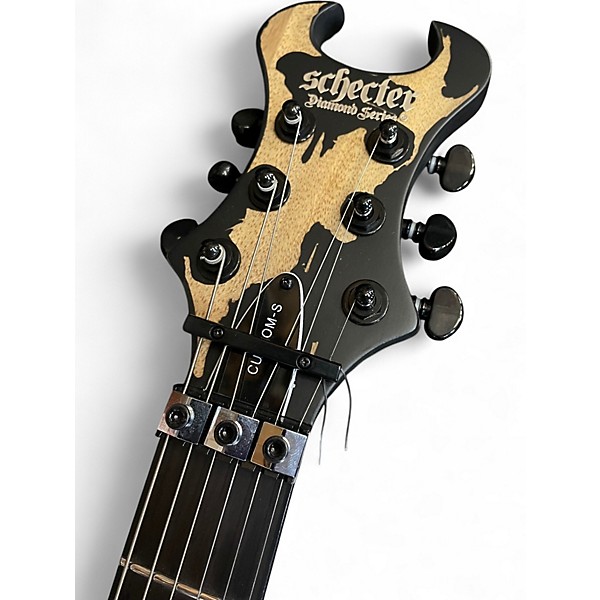 Used Schecter Guitar Research Synyster Gates Signature Custom S Relic Worn Natural Solid Body Electric Guitar