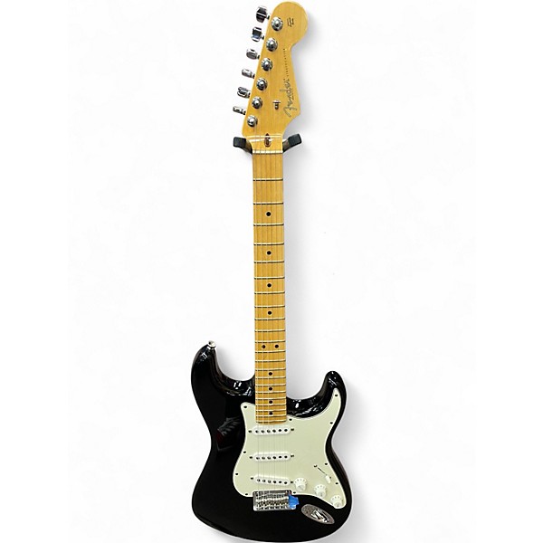 Used Fender AMERICAN STANDARD Black Solid Body Electric Guitar