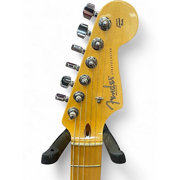 Used Fender AMERICAN STANDARD Black Solid Body Electric Guitar