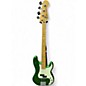Used Fender Player Plus Active Precision Bass Green Electric Bass Guitar thumbnail