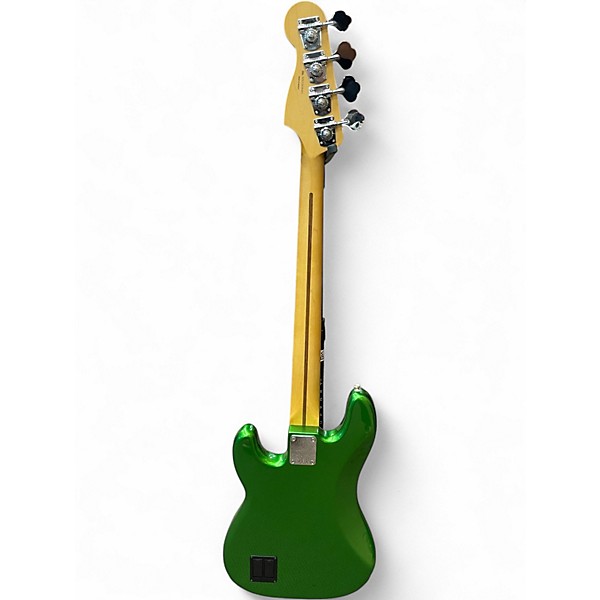 Used Fender Player Plus Active Precision Bass Green Electric Bass Guitar