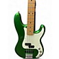 Used Fender Player Plus Active Precision Bass Green Electric Bass Guitar