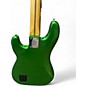 Used Fender Player Plus Active Precision Bass Green Electric Bass Guitar