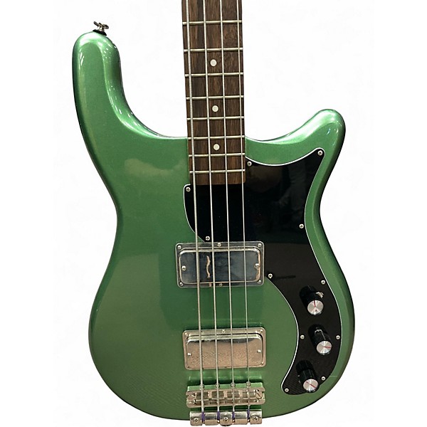 Used Epiphone Embassy Metallic Green Electric Bass Guitar
