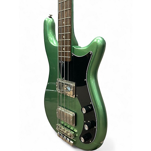Used Epiphone Embassy Metallic Green Electric Bass Guitar