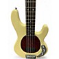 Used Sterling by Music Man Ray35 5 String Cream Electric Bass Guitar