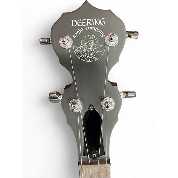 Used Deering Boston 5-String Natural Banjo
