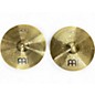 Used MEINL 14in HCS Hi Hat Pair Cymbal thumbnail