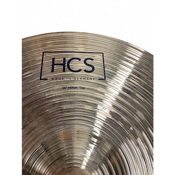Used MEINL 14in HCS Hi Hat Pair Cymbal