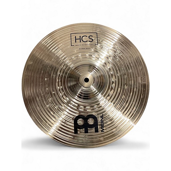 Used MEINL 14in HCS Hi Hat Pair Cymbal