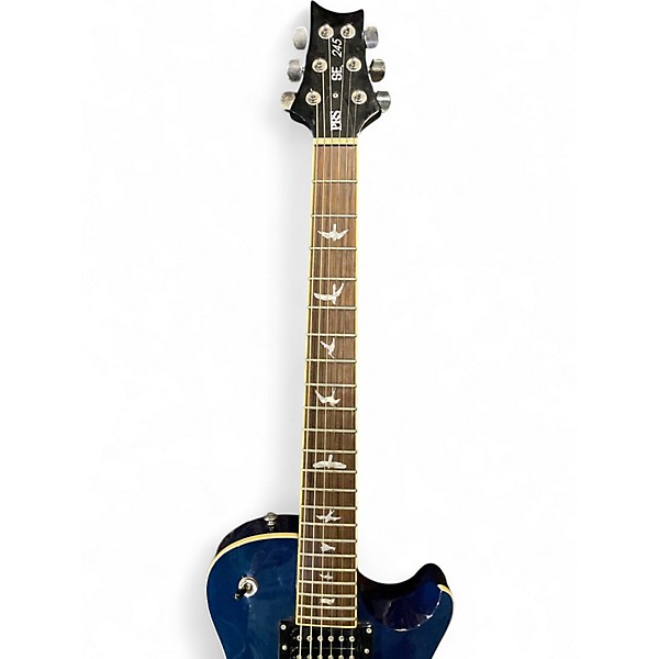 Used PRS 245 SE Blue Solid Body Electric Guitar