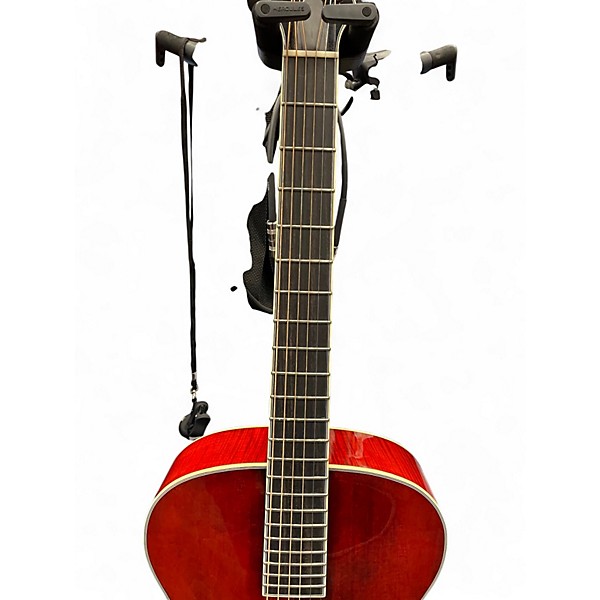 Used Eastman AR805 Red Acoustic Guitar