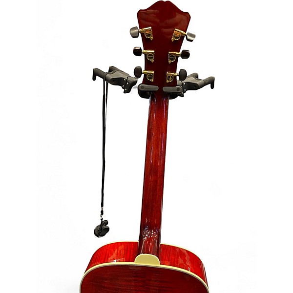 Used Eastman AR805 Red Acoustic Guitar