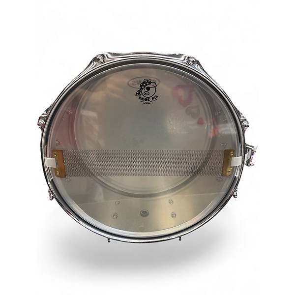 Used Pork Pie USA 13X6 Little Squealer Steel Chrome Drum