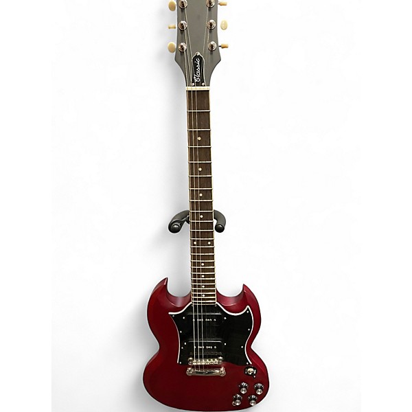Used Epiphone SG Classic P90 Satin Red Solid Body Electric Guitar